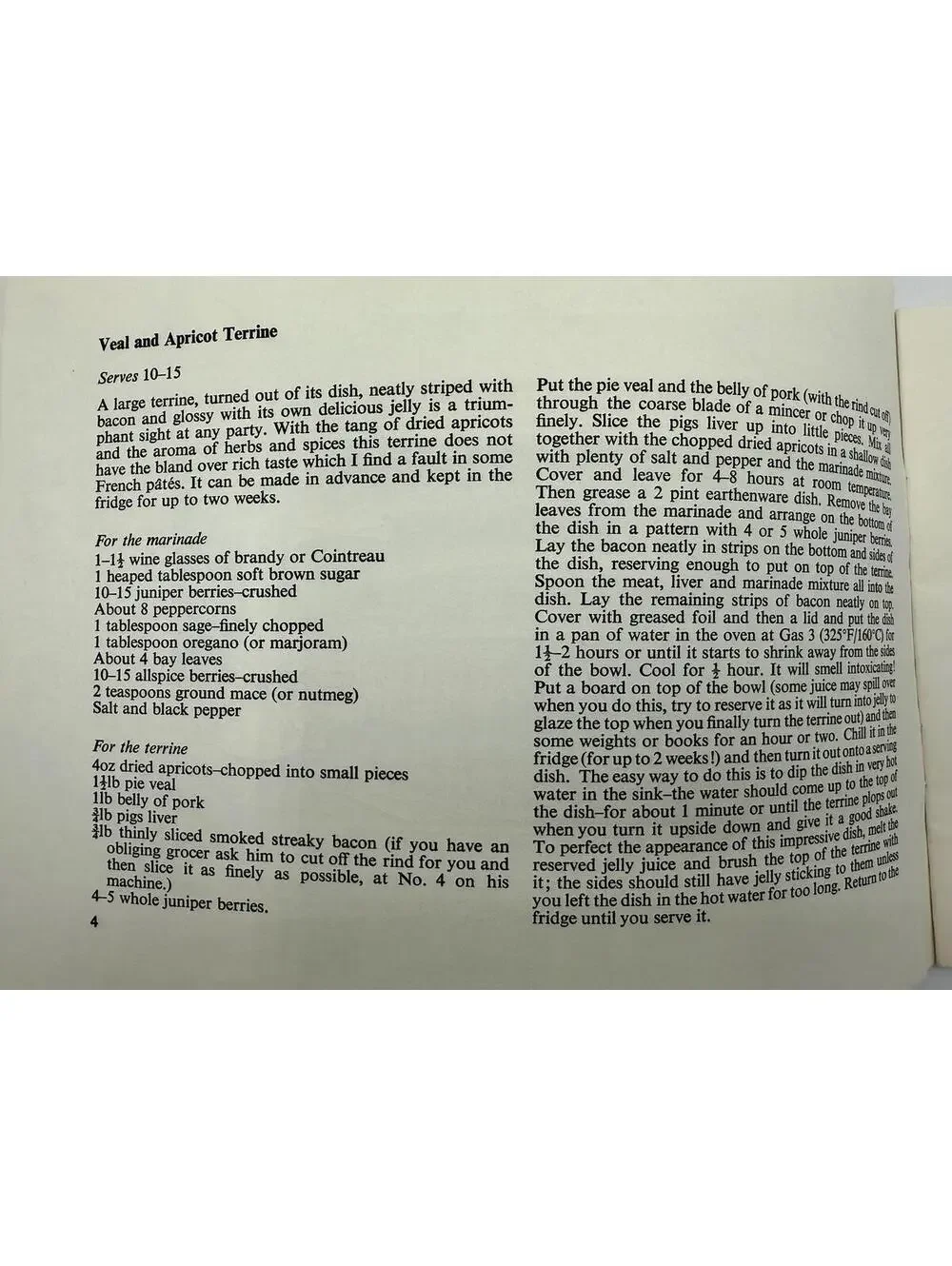 Queen's Silver Jubilee 1977 Party Pieces Cookbook, Special Recipes to Celebrate